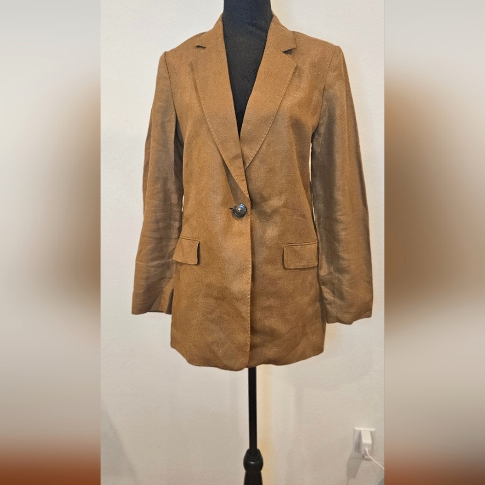 Massimo Dutti - 100% Linen Blazer - US 6